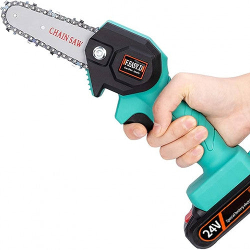 SIERRA inalambrica portatil con 2 baterias, recargable, 48 voltios