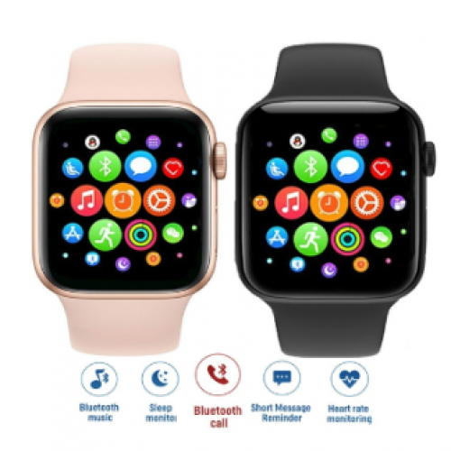 RELOJ/ SMARTWATCH T500 NEGRO (50 UND X CAJA)