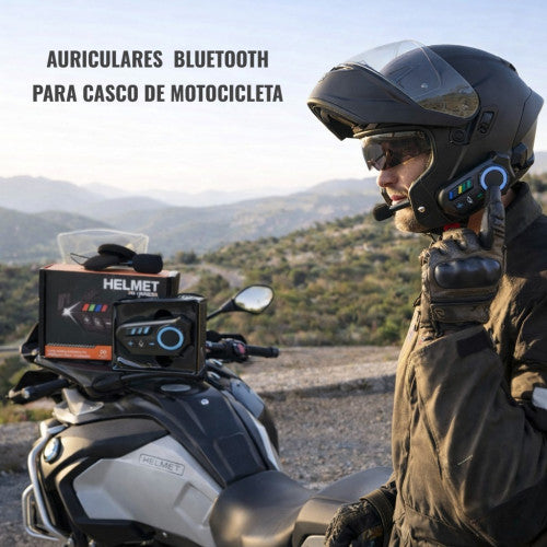 Audífonos Bluetooth para Casco: Música y Llamadas en tu Moto 🏍️🎧