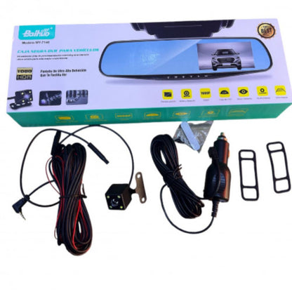 Espejo Retrovisor Dash Cam Full HD Dual |1080p + ENVÍO GRATIS