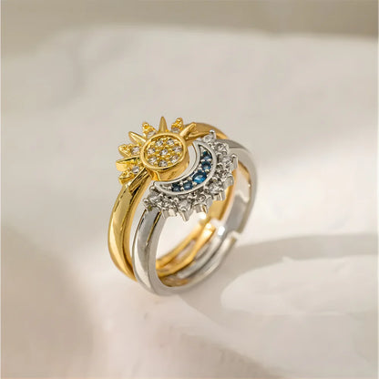 ANILLO SOL Y LUNA – Unión eterna, equilibrio perfecto y amor que trasciende