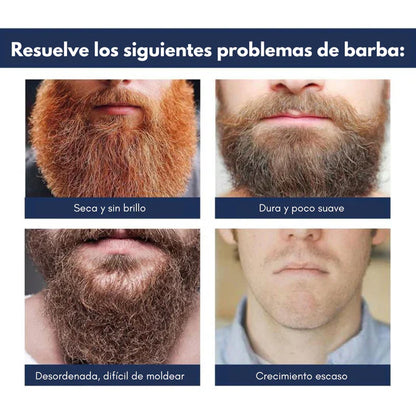 Serum Potenciador de Barba con Minoxidil: ¡Rellena Huecos y Aumenta Grosor! 🧔‍♂️✨