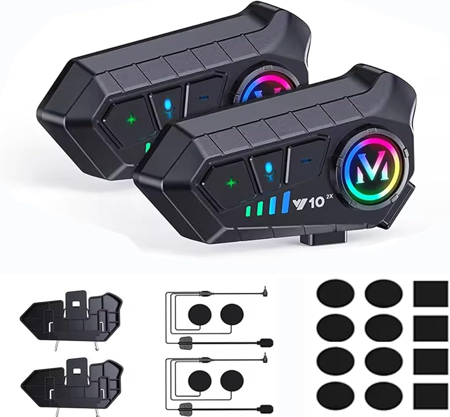 Audífonos Bluetooth para Casco: Música y Llamadas en tu Moto 🏍️🎧