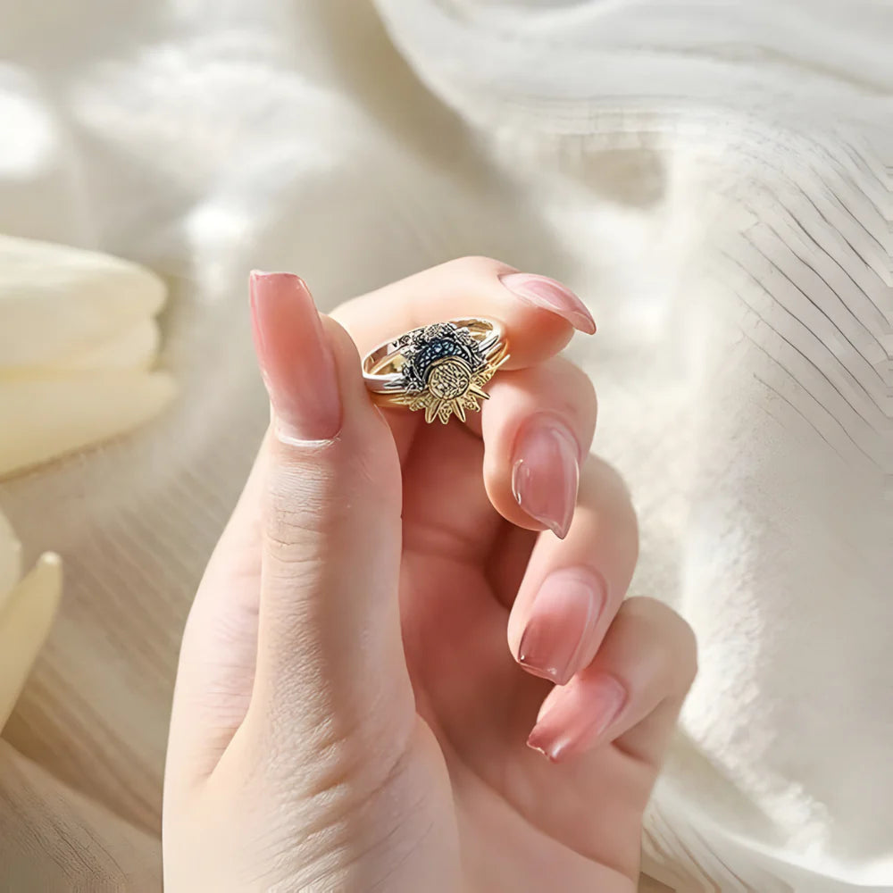 ANILLO SOL Y LUNA – Unión eterna, equilibrio perfecto y amor que trasciende