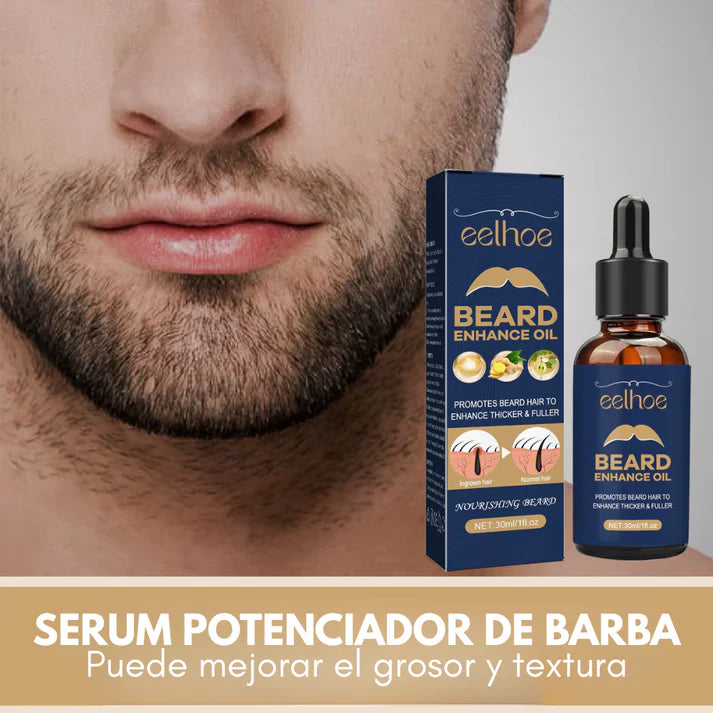 Serum Potenciador de Barba con Minoxidil: ¡Rellena Huecos y Aumenta Grosor! 🧔‍♂️✨