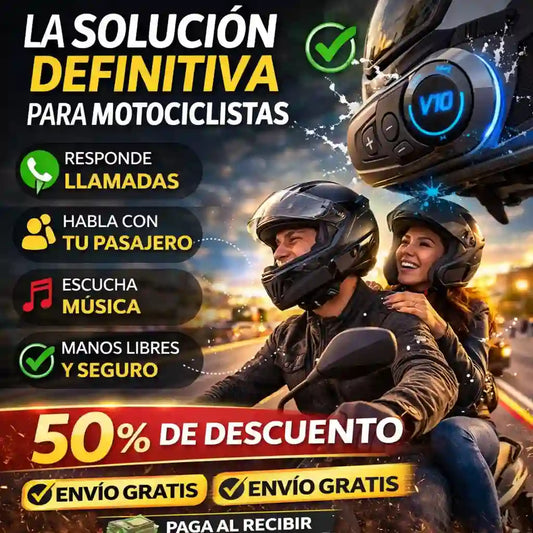Audífonos Bluetooth para Casco: Música y Llamadas en tu Moto 🏍️🎧