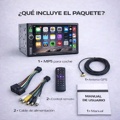 Pantalla Inteligente GPS, música, cámara y llamadas
