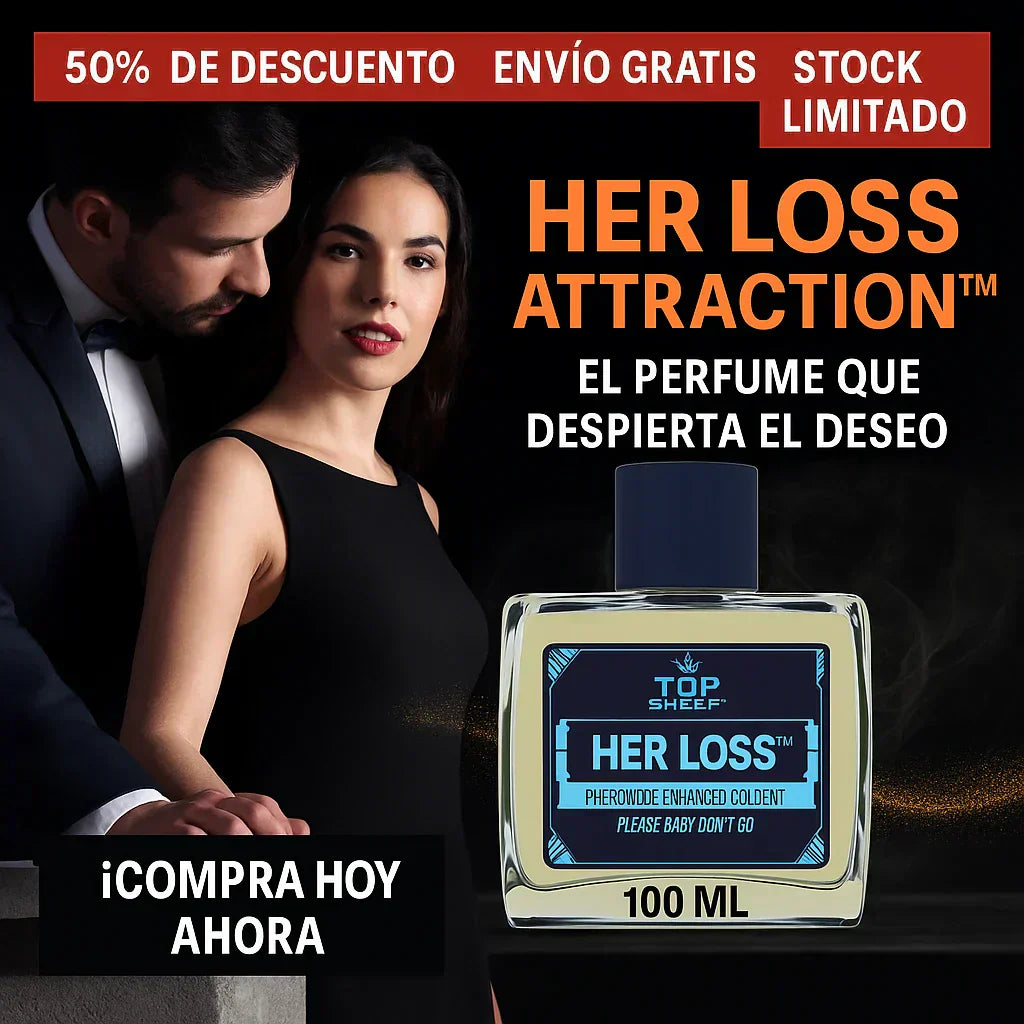 Her Loss® Perfume de Feromonas: ¡Deja de ser invisible y destaca! 🔥💎