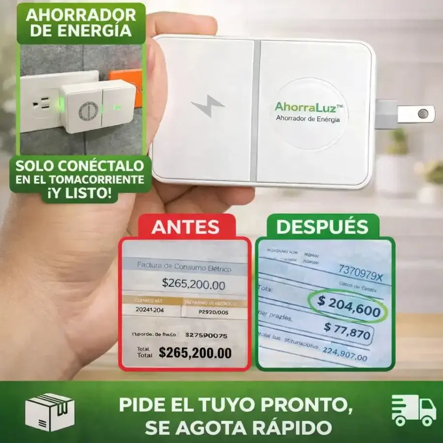 Ahorrador de energía | Paga menos en tu recibo de Luz | VERSIÓN ORIGINAL