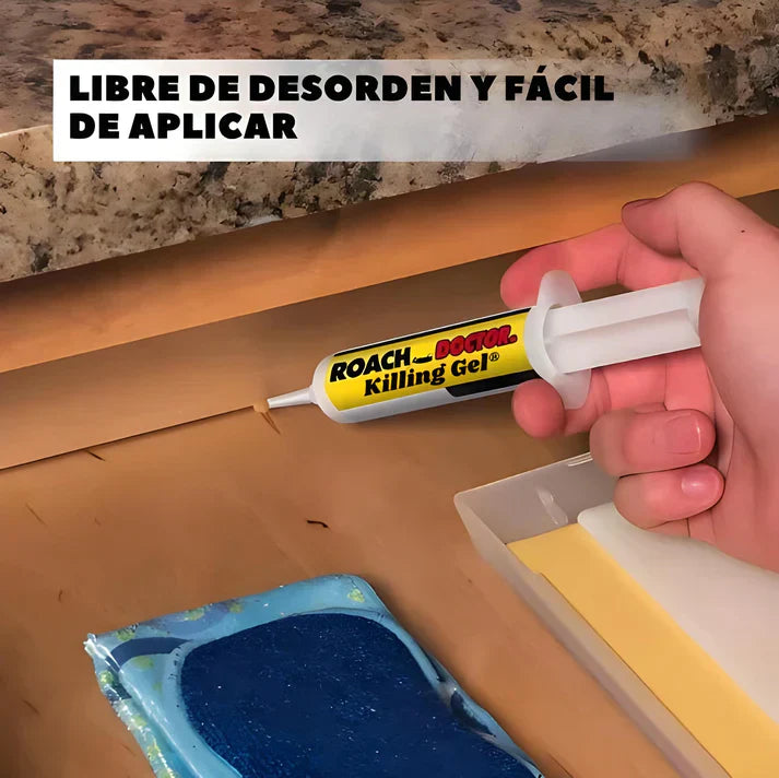 Roach Doctor Gel: Elimina Cucarachas de Raíz - ¡Efecto Inmediato! 🪳🚫