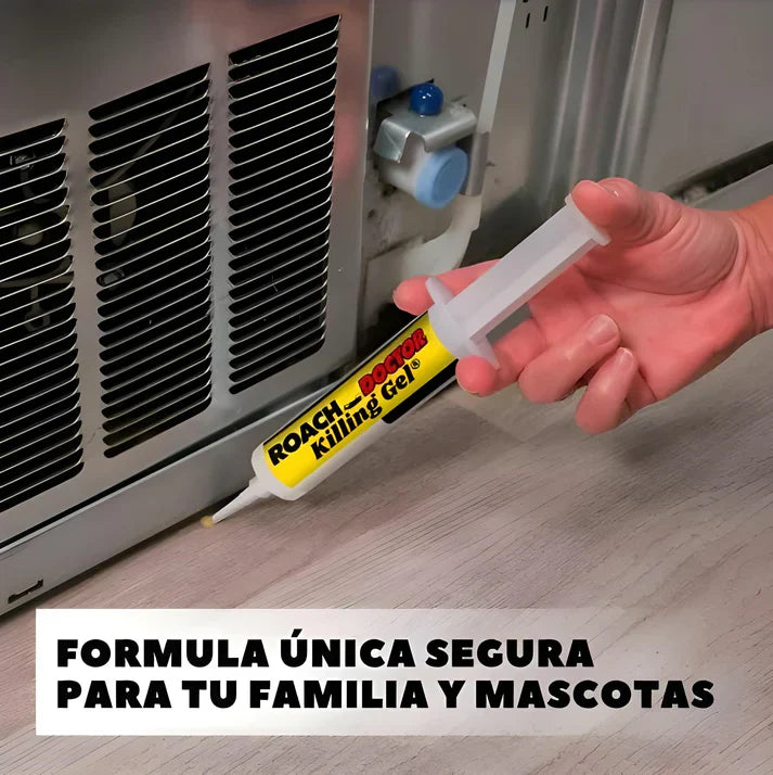 Roach Doctor Gel: Elimina Cucarachas de Raíz - ¡Efecto Inmediato! 🪳🚫